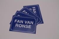 Sticker Fan van Ronse
