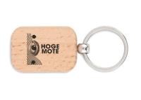 Houten sleutelhanger Hoge Mote model 2
