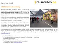 Reisroutes: Kunstroute